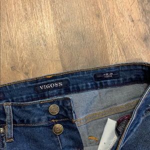 Vigoss Jeans - Vigoss Button Fly Skinny Jeans Vigoss Jeans - Vigoss Button Fly Skinny Jeans